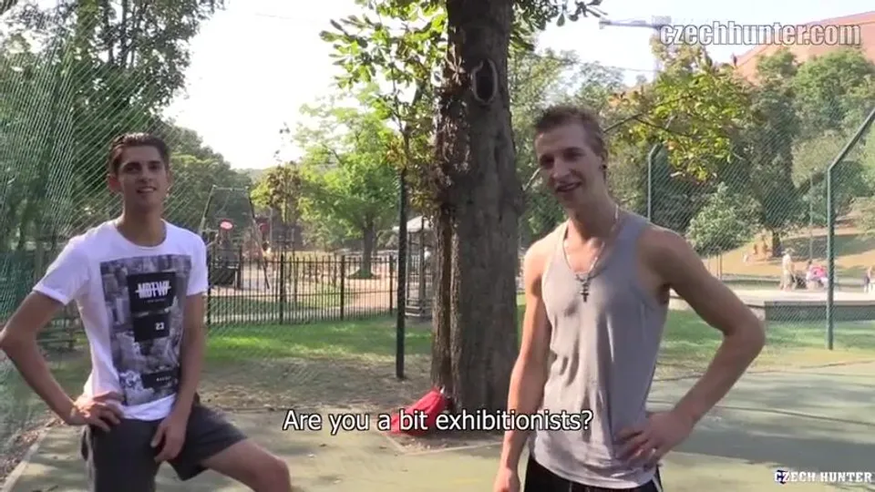 Camera Guy Pays Two Young Guys for Sex