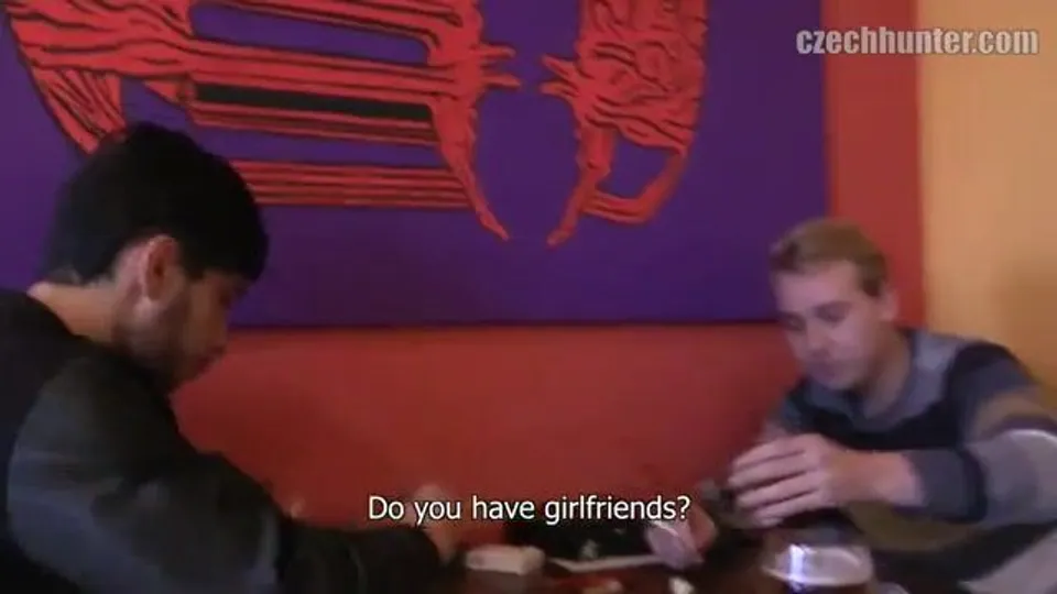 CH 274, Camera guy pays a couple of young guys in a bar to suck and be fucked