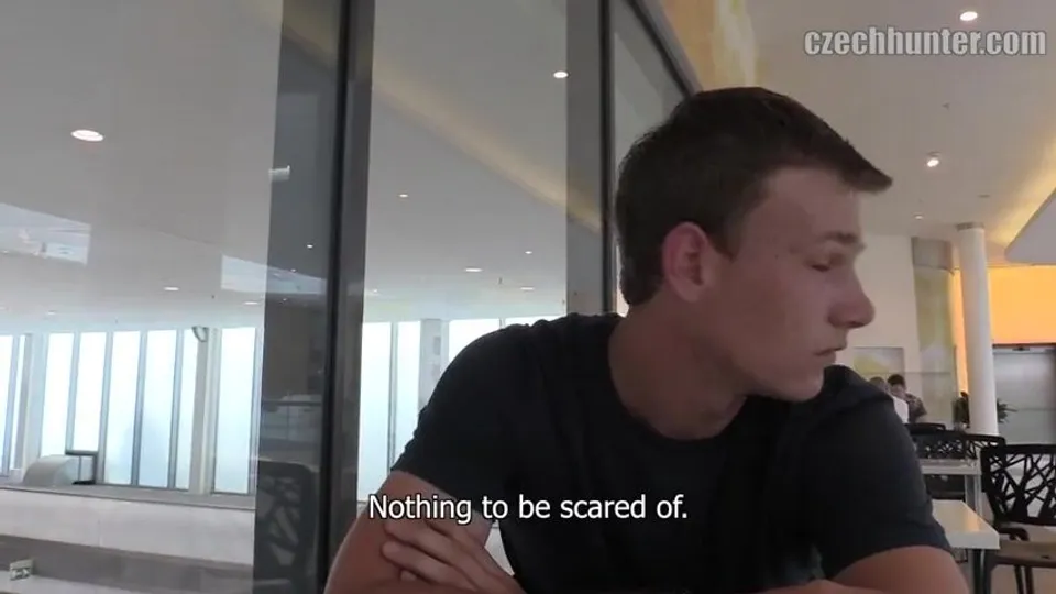 CH 359, Camera guy pays a young guy in dark grey T and an Adidas shoulder bag to suck