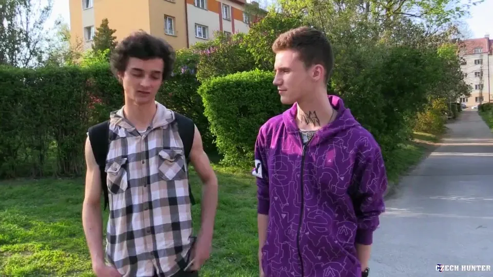 Camera Guy Pays Two Young Guys