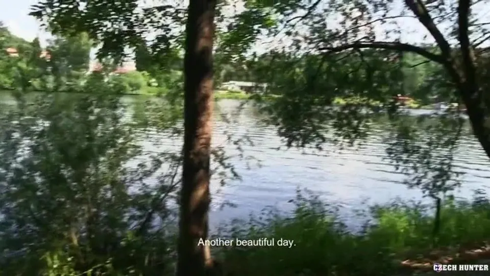 CH 441, Camera guy pays 2 young guys, one in yellow T and blue shorts, the other in w