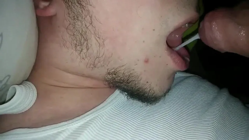Chav Self-Sucks and Eats Cum
