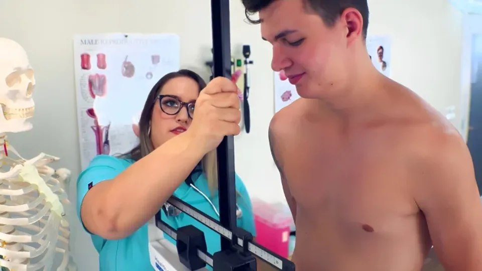 Doctor's Naughty Check-up with Rose Lareine