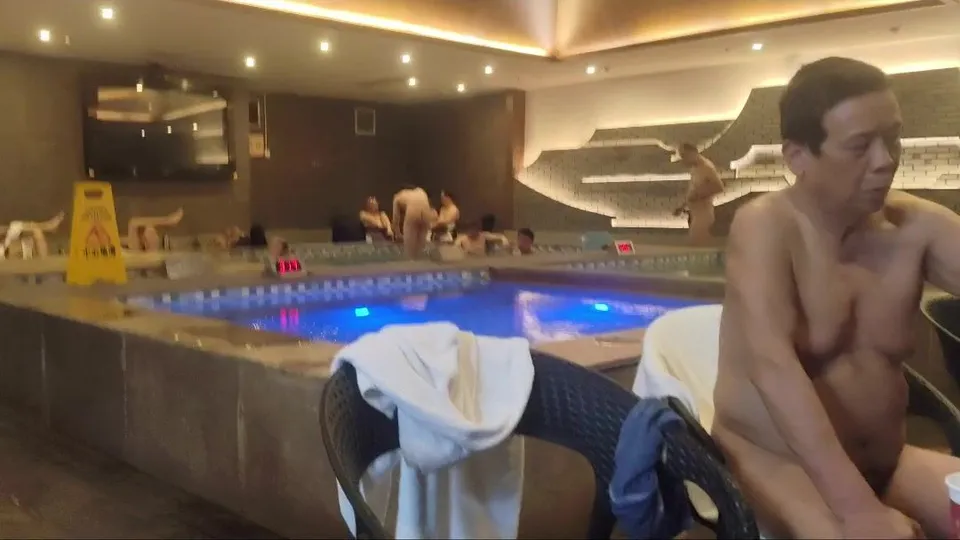 Asian Bathhouse Voyeurism
