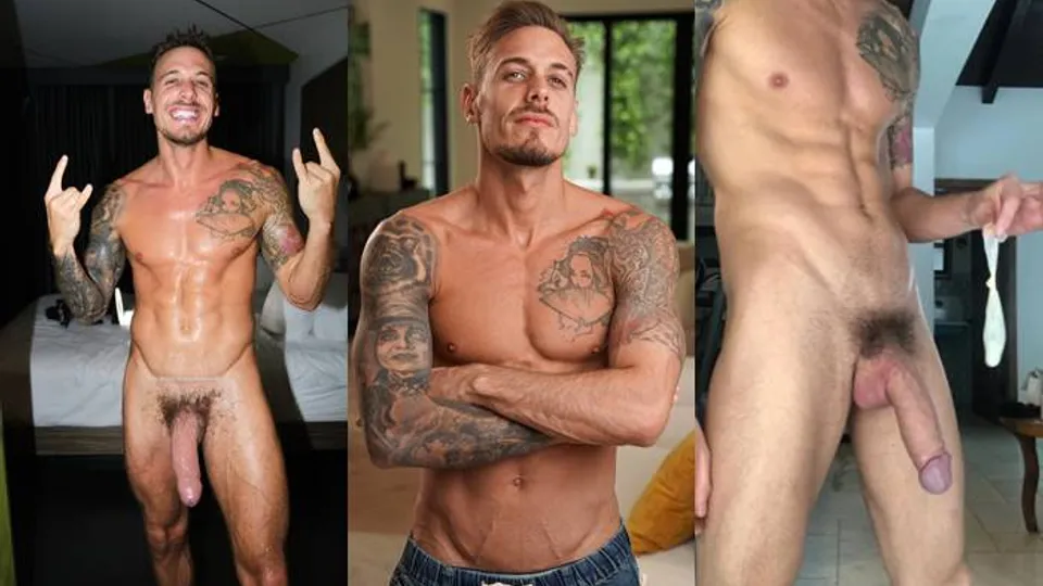 Chris Diamond Porn - Chris Diamond has a chat with you before he jerks off his huge cock in the kitchen | OnlyGays