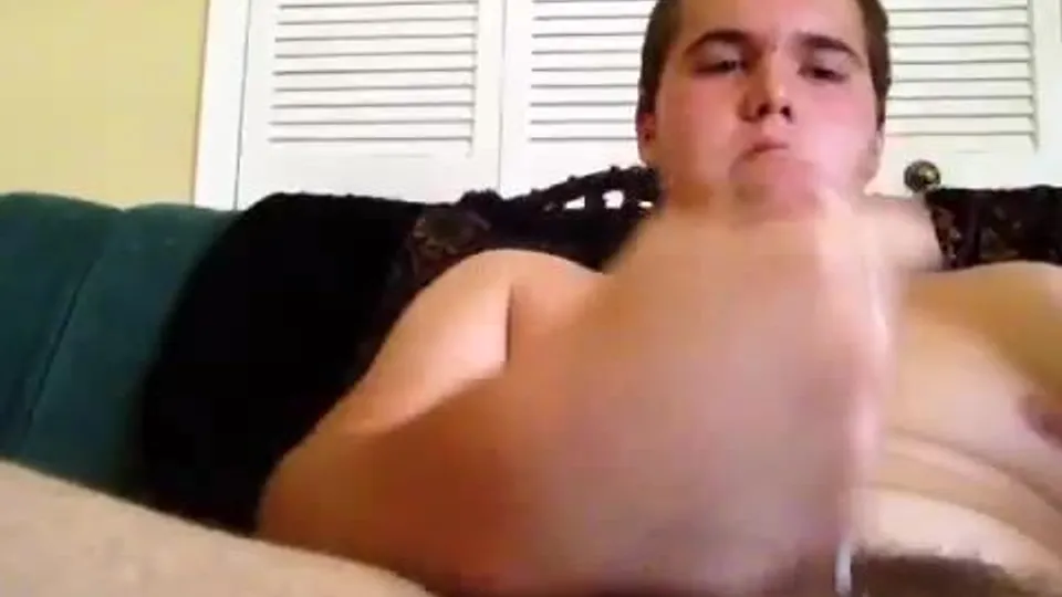 Chubby Teen's Lazy Masturbation