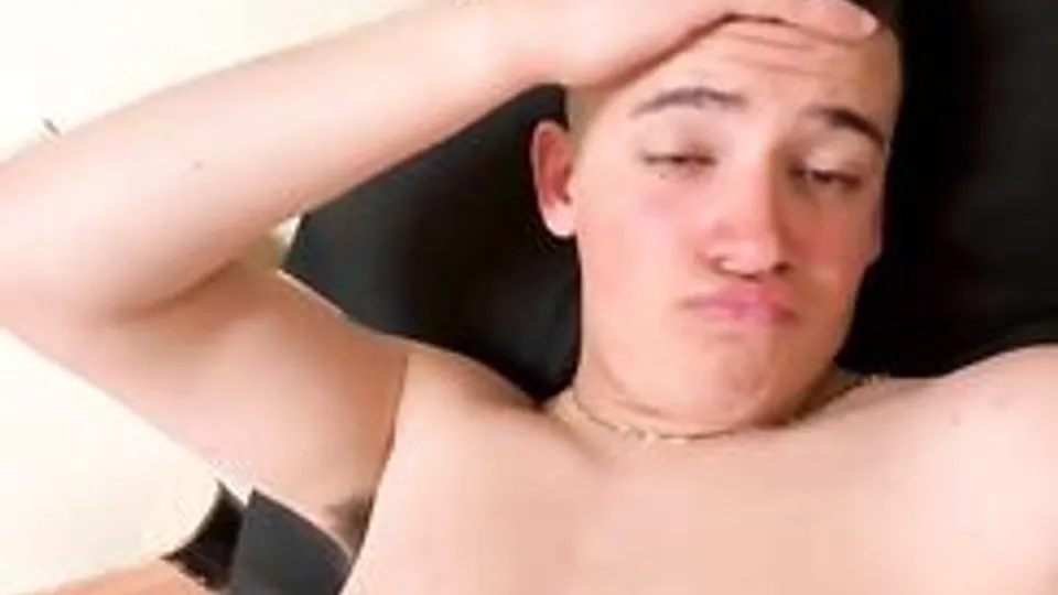 Twink Boys Masturbate Together in House
