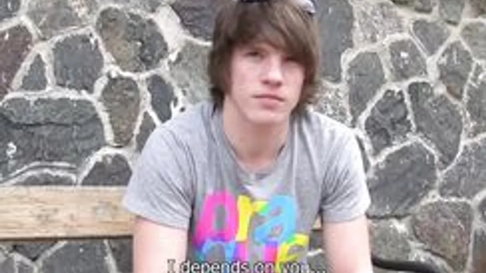Twink Gay Encounter in Public