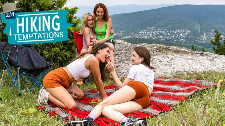 Club Sweethearts - Angel RaiElise MoonMilka WeyUna Fairy - Hiking Temptations 2/4 