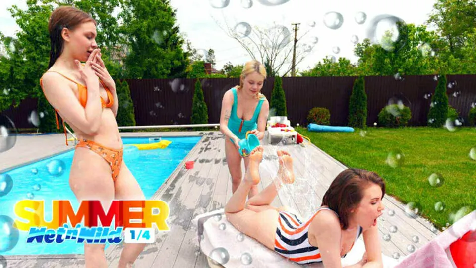 Club Sweethearts - Milka WeyLana RoseRebecca Nikson - Summer Wet n Wild 1/4 