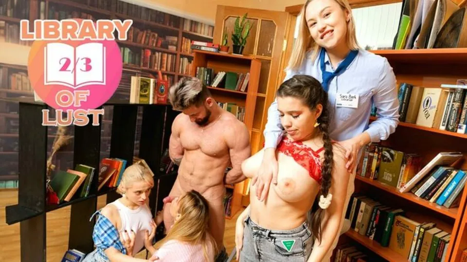 Club Sweethearts - Sara BorkNovella NightApollon SleaNice VikiMolly Cute - Library of lust - Part 2/3 