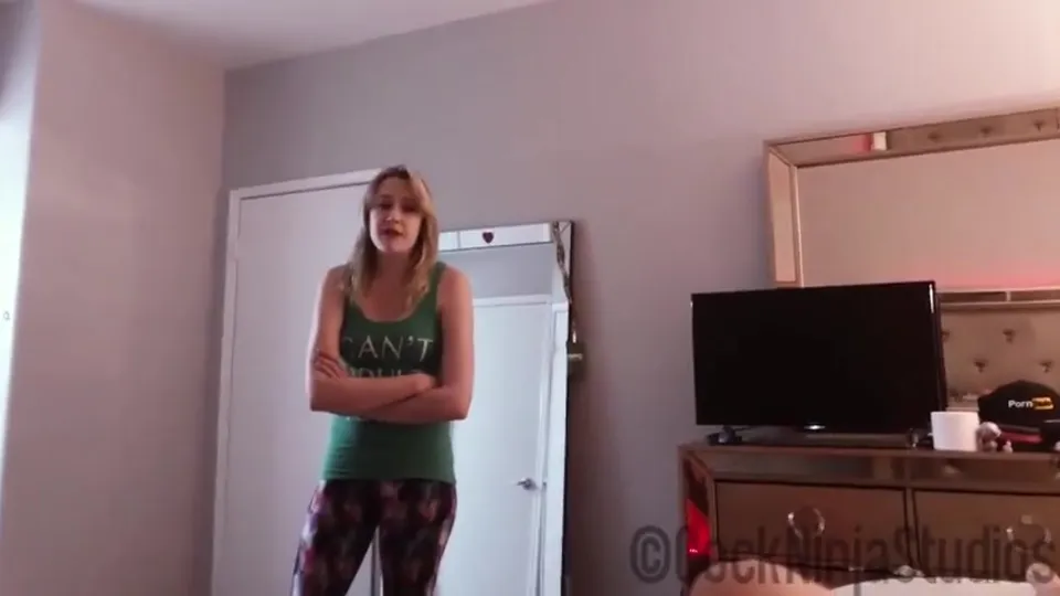 Cock Ninja Studios - Slutty Big Tits Blonde Sister Fucks Virgin Brother As Favor To Her Parents