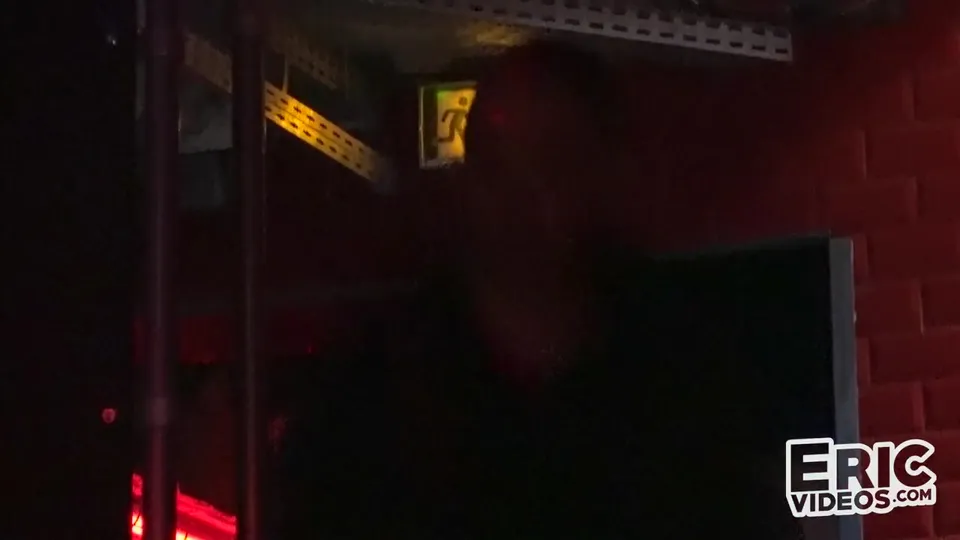 Cock waiting at a glory hole