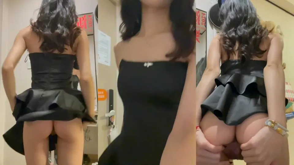 College hotties with beautiful butts are seduced 