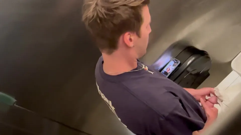 College stud spied jerking and cums - ThisVid.com