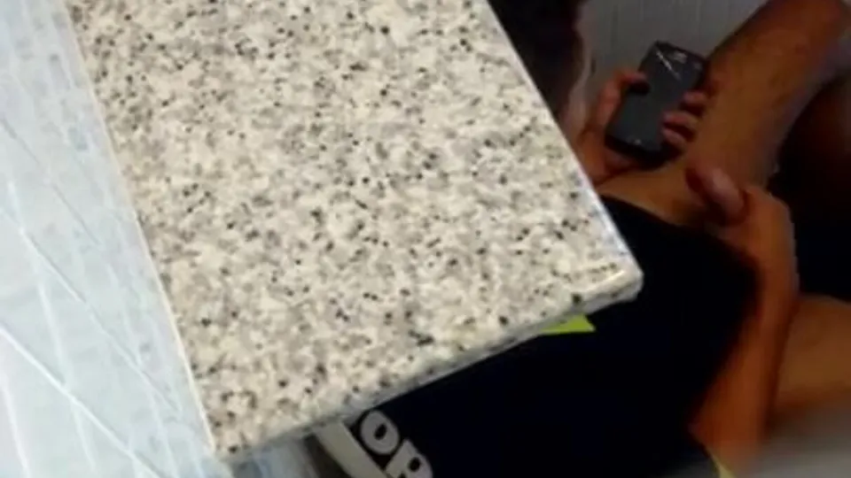 College Student With Huge Cock Caught Wanking & Cums! - ThisVid.com
