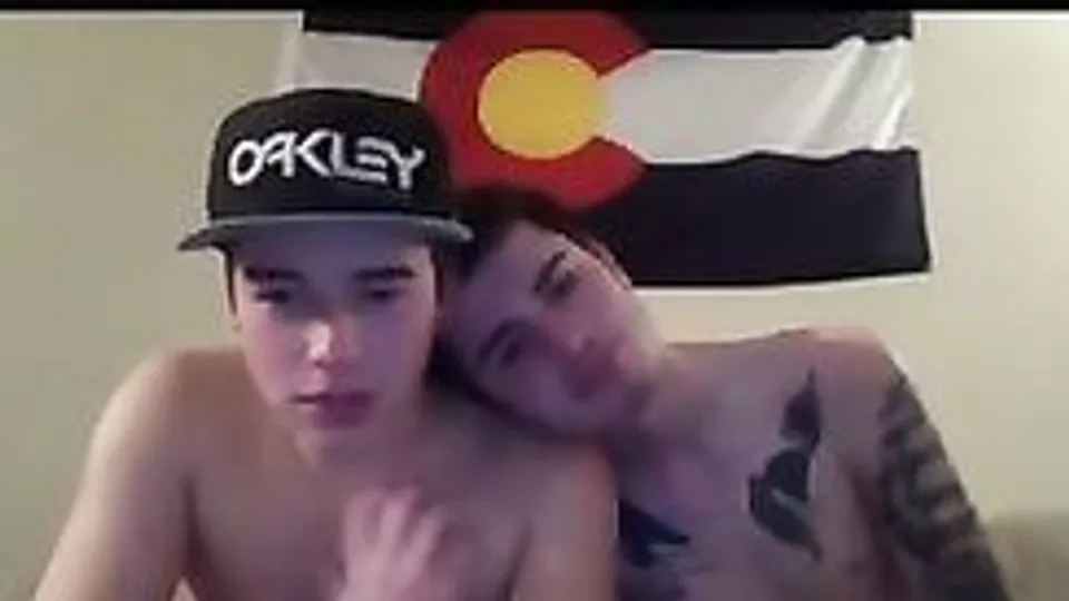 College two twinks show and blowjobs on webcam