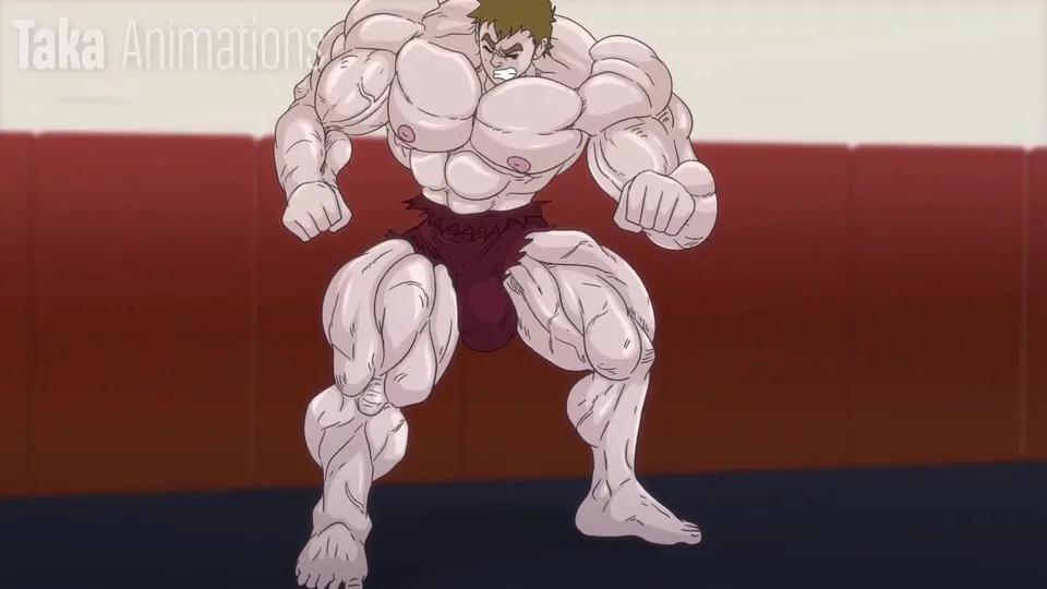 College Wrestler Muscle Growth