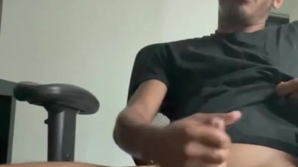 Big Black Cock Masturbation