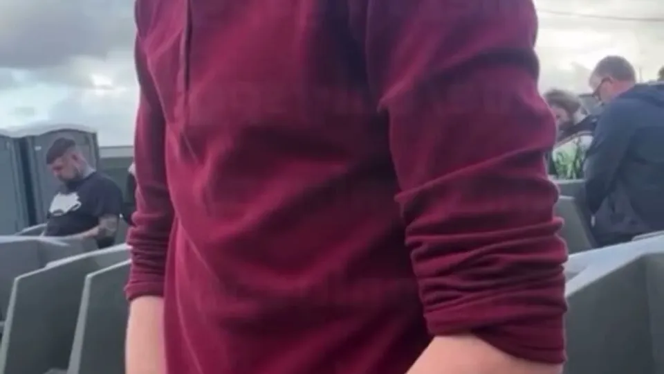 Compilation: Guys taking a piss at a festival - ThisVid.com