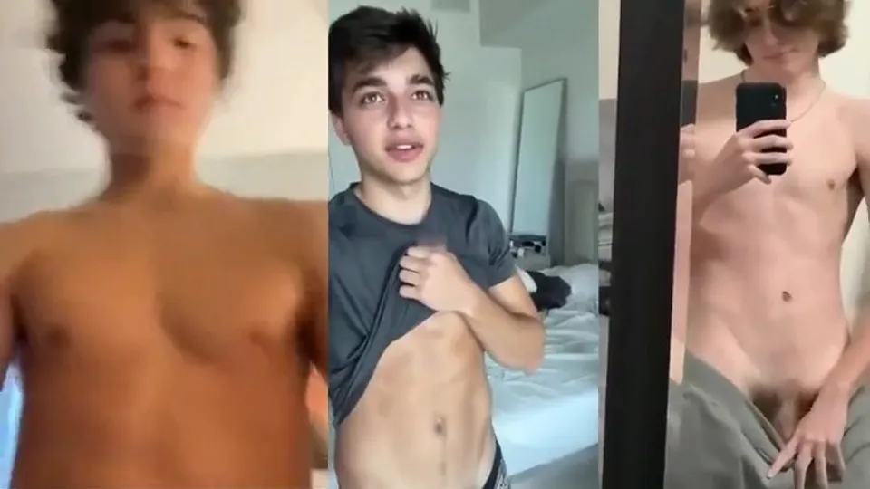 Compilation of twinks masturbating