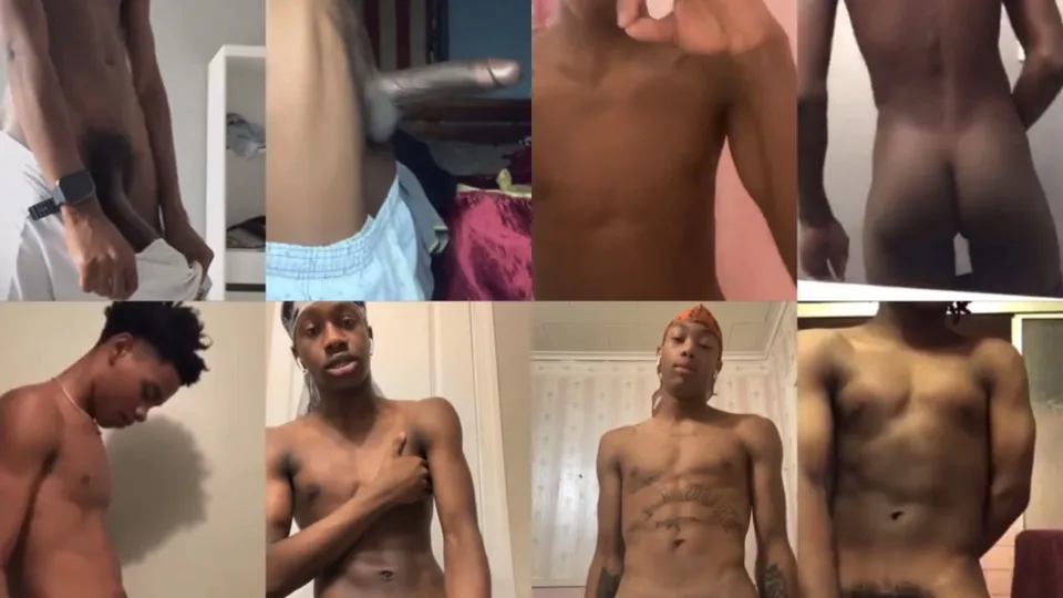 Black Teen Boys Showing Off