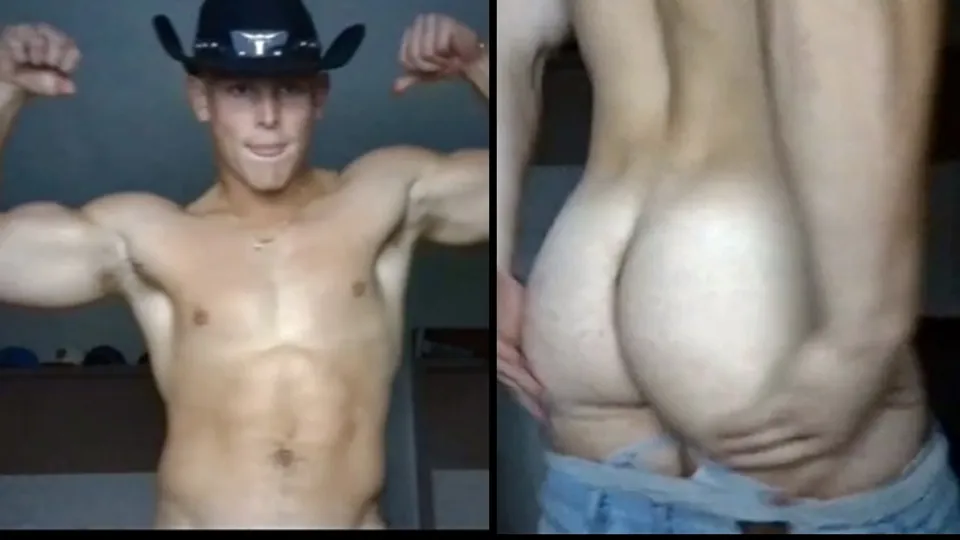 Country stud shows off his muscles and big ass - ThisVid.com