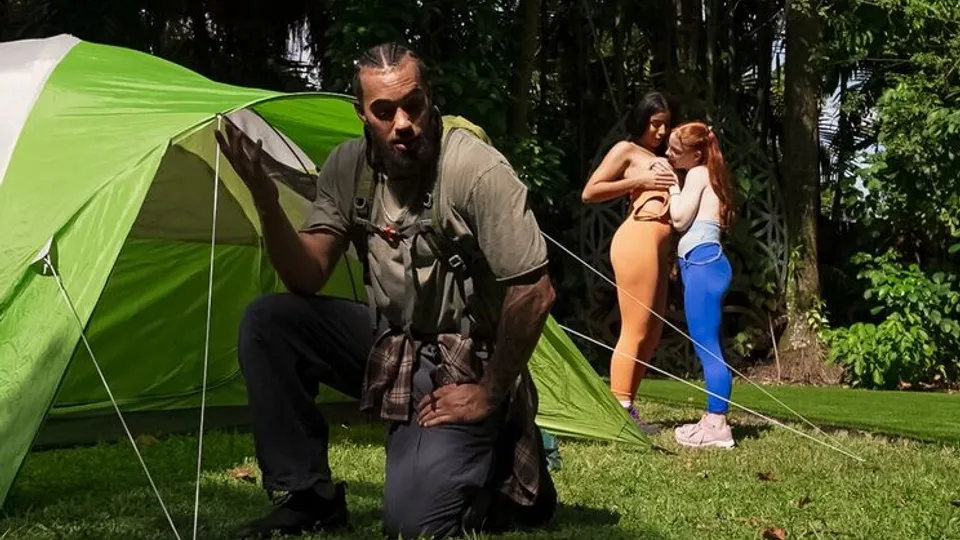 Crazy College GFs - Amy QuinnJames AngelRoxie Sinner - Sexy Camping and Cheating 