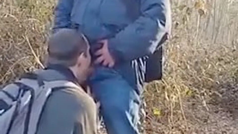 Openbare Blowjob in Cruisinggebied