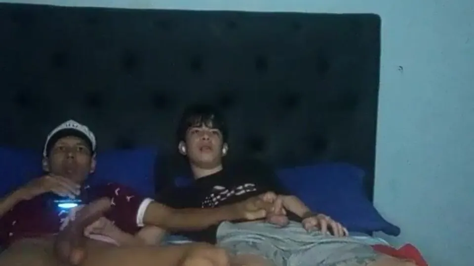 Cuban straight boys wanking each others