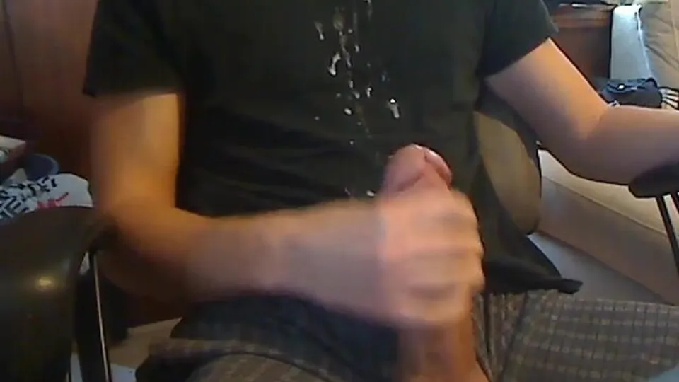 Cum on shirt - video 2 - ThisVid.com