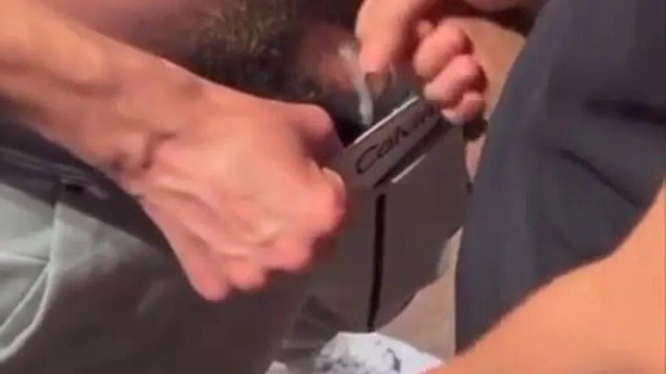 Cumming on buddy cock - ThisVid.com