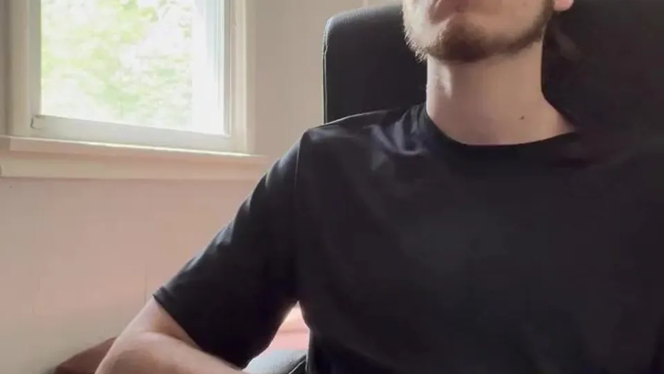 Cumming on my Break from Work