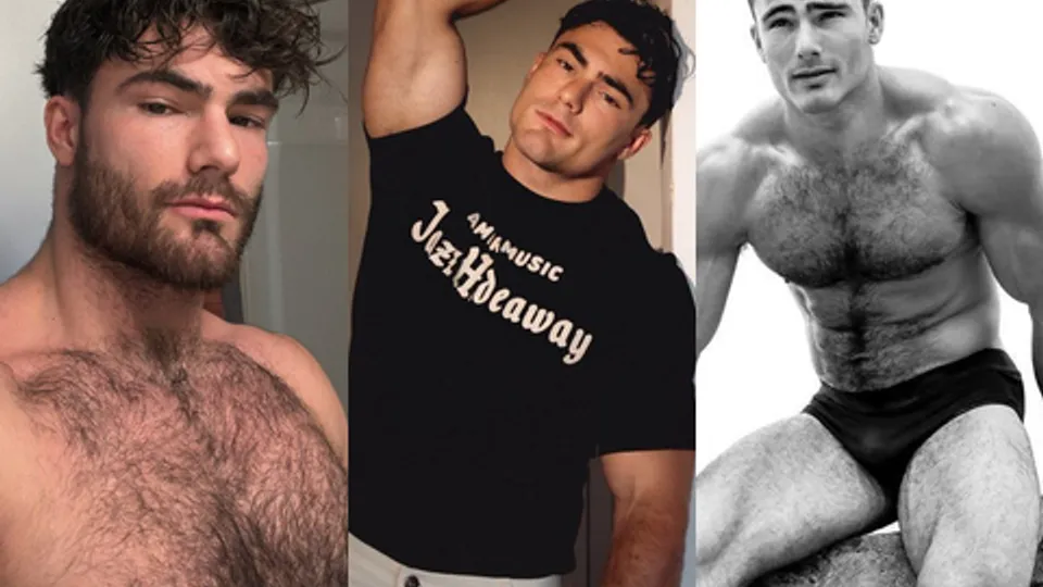 Cumpilation 2 Hairy muscle jock jerking it  cumming