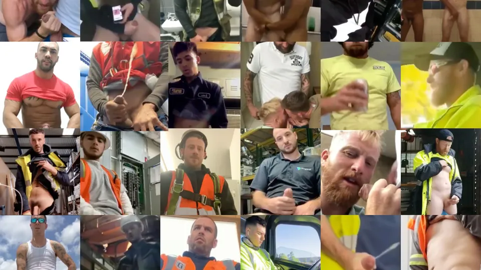 Tradies Cum Compilation