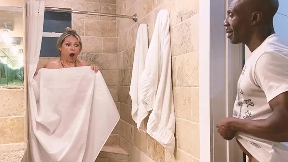 Latina MILF Takes Big Black Cock