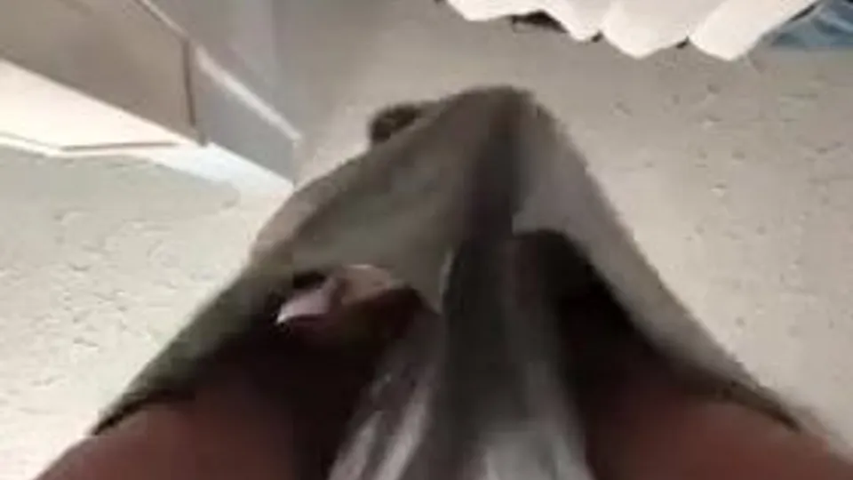 Cute Twink Strokes Big Cock in the Shower