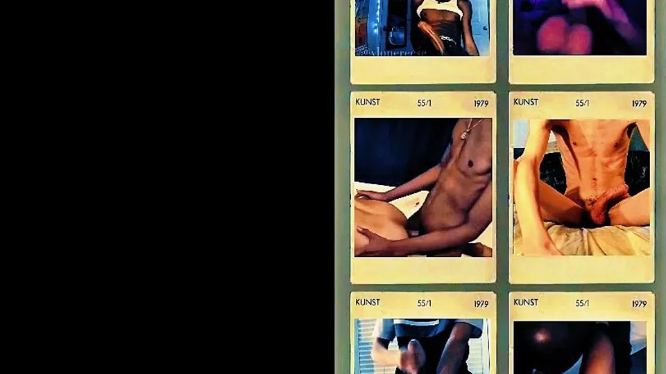 Nerdy Twink Strokes His Big Dick