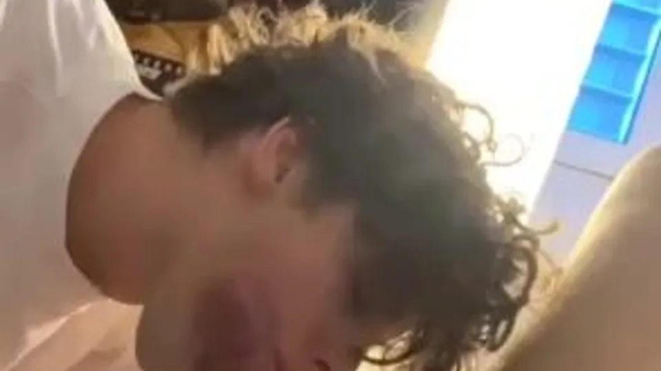 Cute blonde sucking his str8 friend boys porn