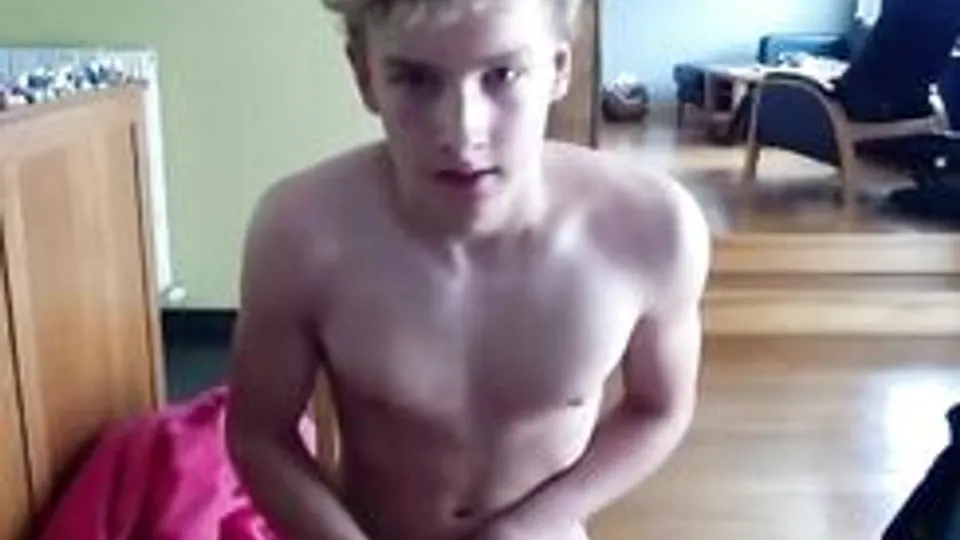 cute curly blonde night cam