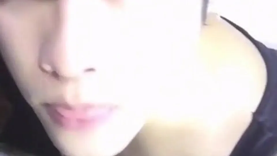 Cute faced asian boy moans and wanks