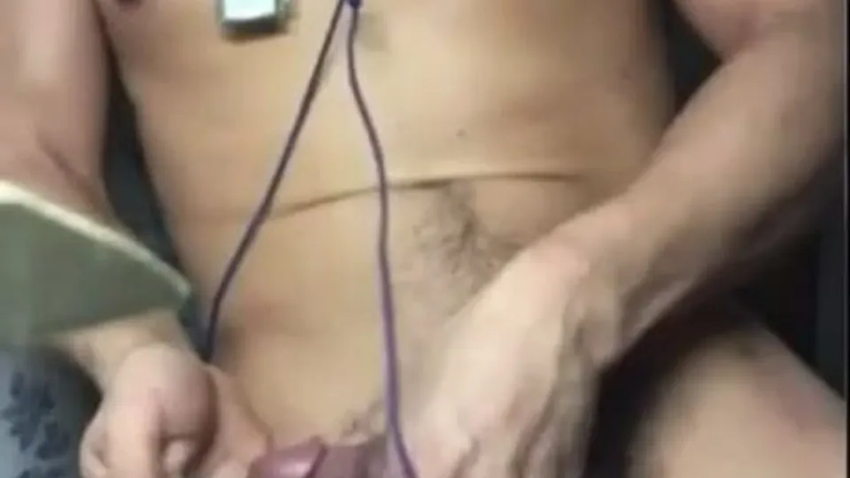 Cute faced korean catches droplets of cum