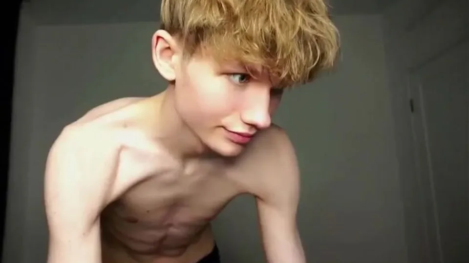 Russian Blonde's Cam Wank Show