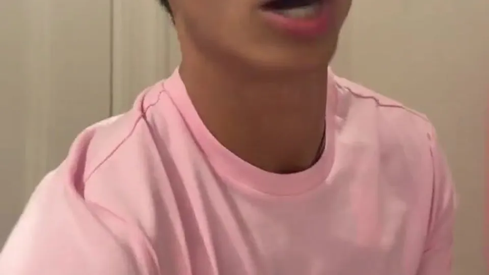 Cute guy pretending