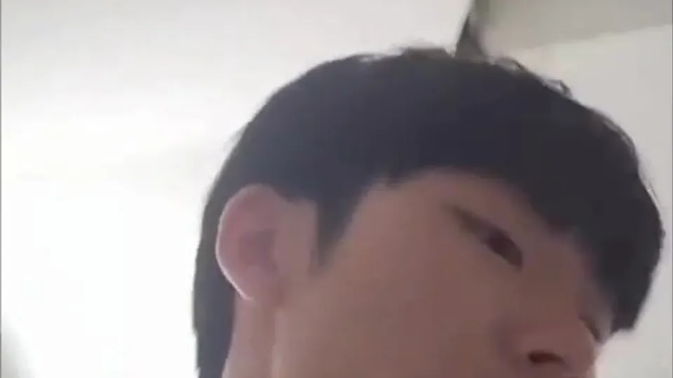 Cute korean boy shoots ropes