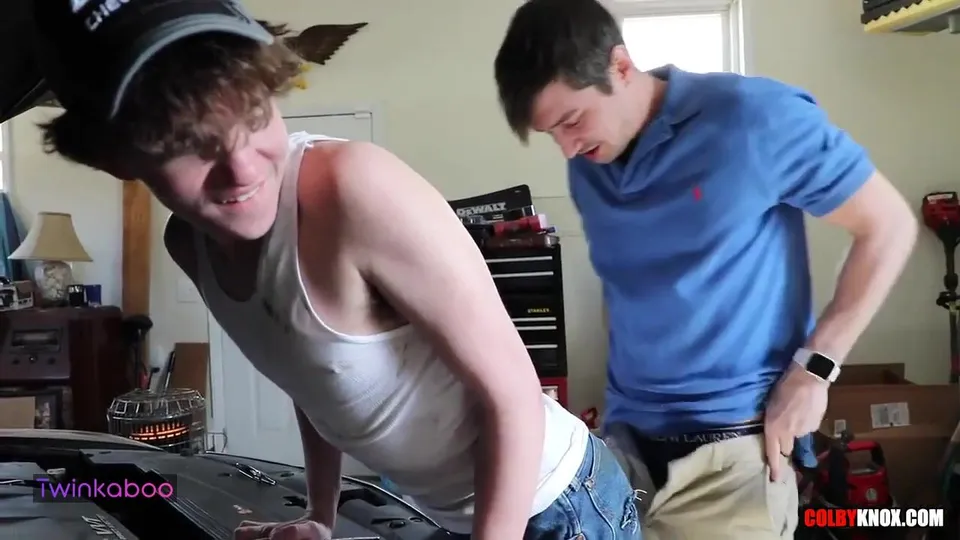 Cute Mechanic gets Fucked Good