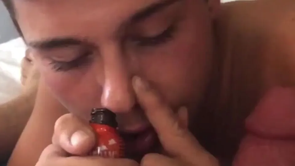 Cute Poppered Up Cocksucker Worships a Dick - ThisVid.com