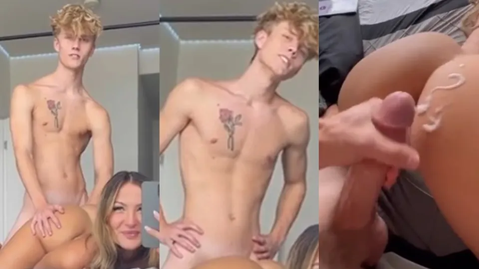 TikToker's First Time: Cute Teen Gets Fucked and Creampied