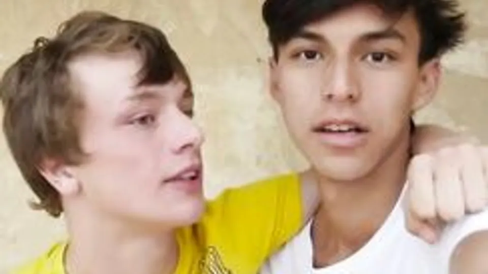 Cute Twink Gets All The Cock He Wants On Top Of Hill