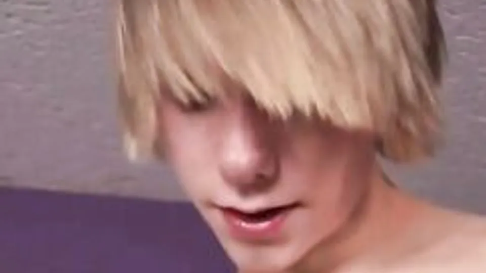 Cute Twinks Black Sofa Butt Fuck